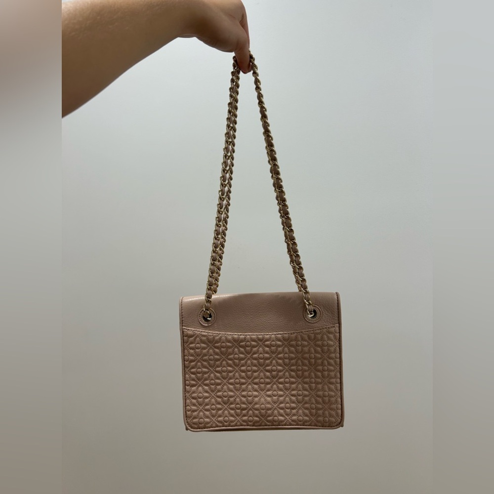 Tory Burch NWT Fleming Quilted Leather Chain Shoulder Bag